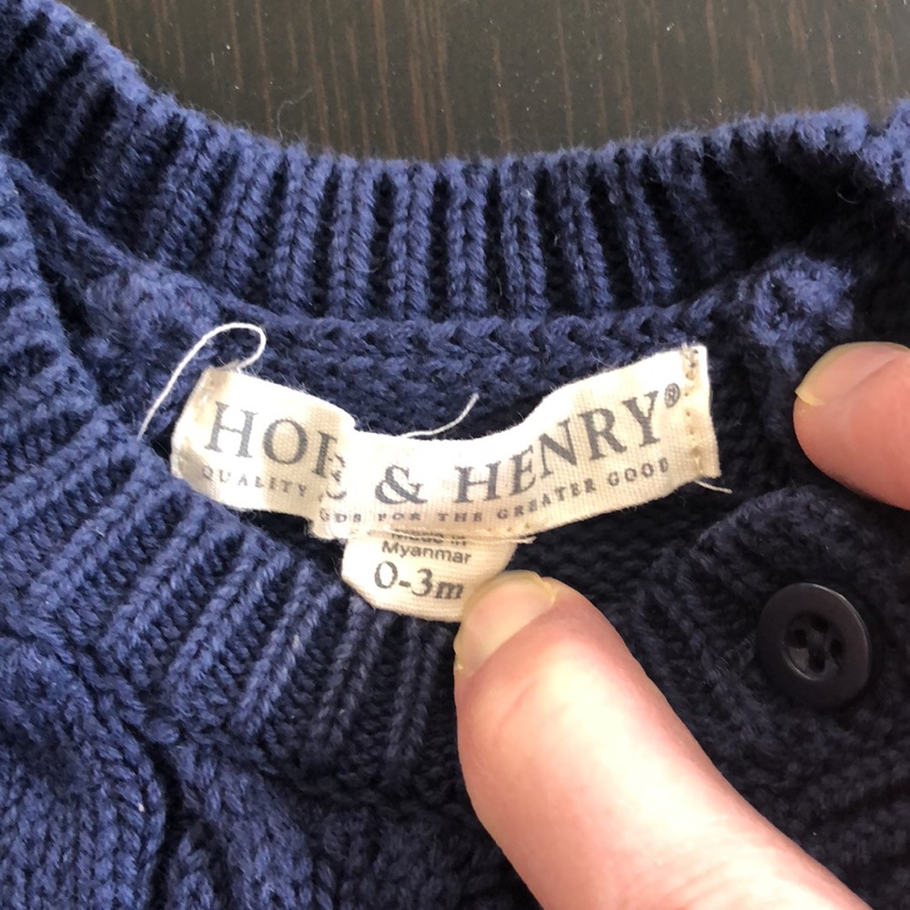 Like new • cable knit one piece - Picture 4 of 6